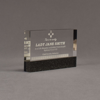 Acrylic Rectangle Award