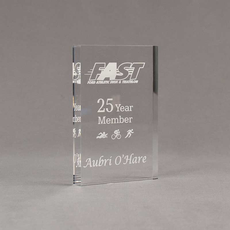 Aspect™ Rectangle Acrylic Award | USAcrylicAwards.com