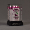 Side view of the Waterloo Acquisition Deal Toy featuring an embedded aluminum Waterloo Sparkling Water can.