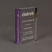 Side view of the Claire's Value Award featuring our exclusive ColorCast™ technology and a lavender glitter accent.